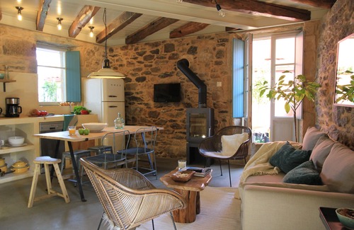 Razo da Costa Casa | Refugio único frente al mar con fantásticas vistas al espacio natural salvaje