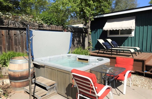 Douglas Flat Apartamento | Unique Property: pool, hot tub, gardens, koi ponds, game building!