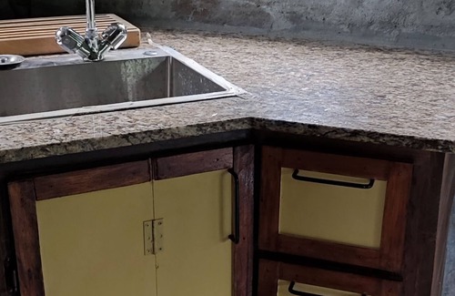 Georgetown Cabaña | Unique river stone (tiny house) cottage on an off-grid location