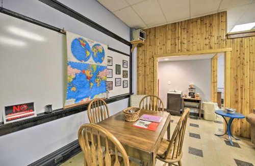 Wilcoe Apartamento | Unique Suite in Refurbished WV Schoolhouse!