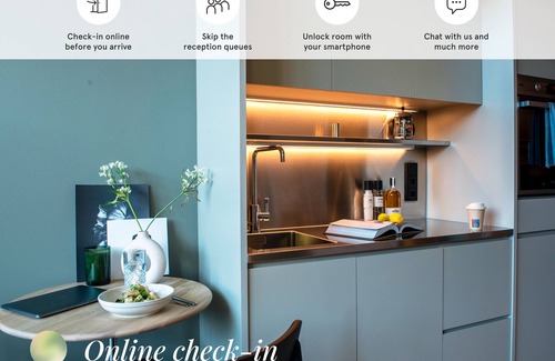 Sodra Hammarbyhamnen Apartamento | Unity Hammarby Sjöstad - A Studio Hotel