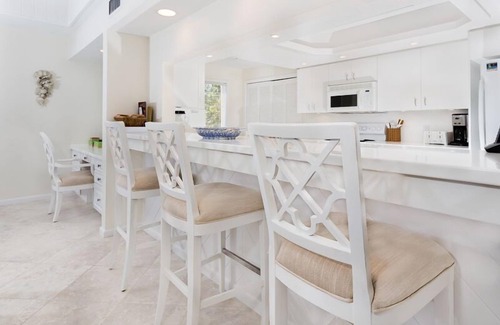 Sanibel Condominio | Vistas directas al Golfo sin paralelo desde esta unidad elegante, espaciosa, en el último piso