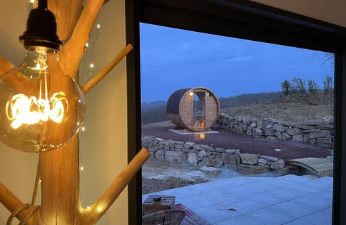 Grazac Apartamento | Unusual in the heart of nature, Nordic bath, panoramic sauna