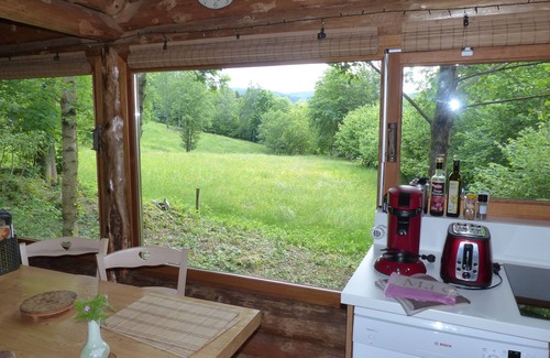 Tendon Chalet De Esquí | Unusual, secluded log cabin in the Vosges with luxury spa