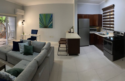 Barbican Apartamento | Unwind and de-stress at this private retreat in the heart of uptown Kingston.