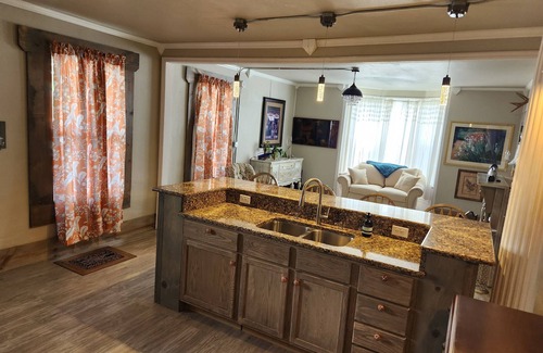 Lansing Casa | Unwind at the Lotus house Opal suite.
