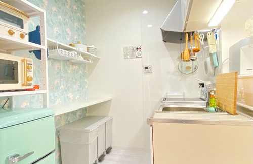Shin-Osaka Apartamento | Up to 6 people in 2 rooms Newly built Westernst / Osaka Ōsaka