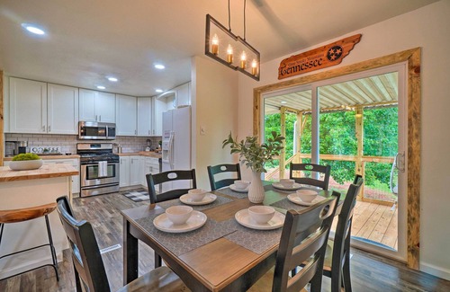 Cedar Bluff Casa | Updated Knoxville Home w/ Media Room + Patio!