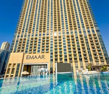 Dubai Marina Apartamento | Upgraded Luxury Studio Apartment - Marina View - 5-Star Hotel Amenities