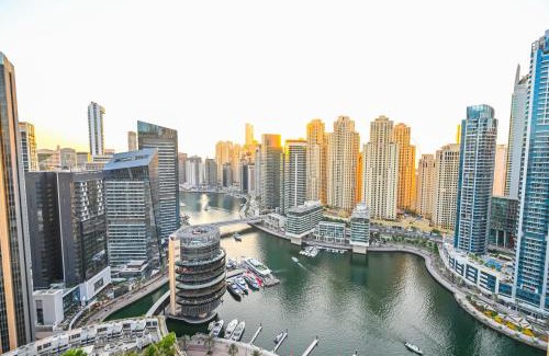 Dubai Marina Apartamento | Upgraded Luxury Studio Apartment - Marina View - 5-Star Hotel Amenities