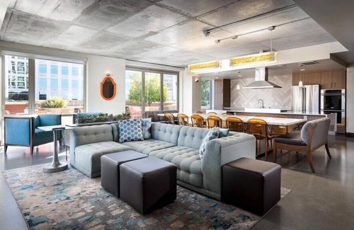 Downtown San Jose Apartamento | Upscale 1BR | Laundry + Kitchen | Near Convention Center