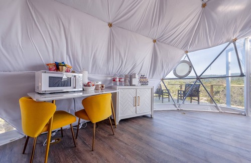 Marble Falls Villa | Upscale Stargazing Dome Luxury Stunning Mountain View Loving Heart Retreats