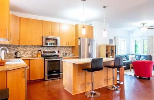 Waterloo Casa | Uptown Blue - Walk to Everything - Monthly rates!