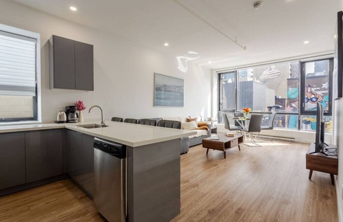 Downtown Montreal Apartamento | Urban 1BDR Apartment on Bishop -MTL Live Spot