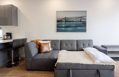 Downtown Montreal Apartamento | Urban 1BDR Apartment on Bishop -MTL Live Spot