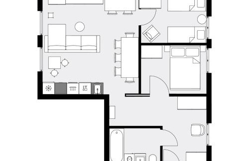 Chorzow Apartamento | URBAN APARTMENTS PREMIUM Poniatowskiego 23 No 4,FREE PUBLIC PARKING, Self CHECK-IN