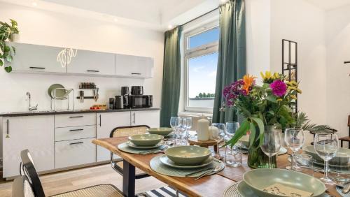 Mitte Apartamento | Urban Loft - 180 Skyline Balkon - 2 SZ - HBF
