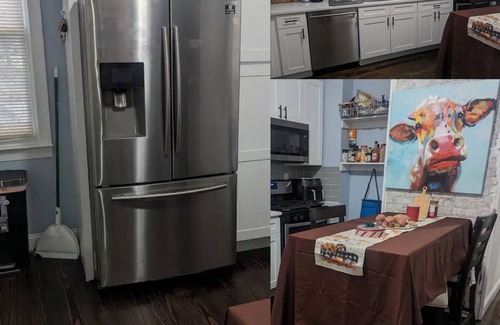 Ampere Apartamento | Urban Oasis: Spacious 3-Bedroom Retreat in Newark, Just 30 Minutes from NYC!