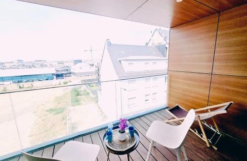 Bonnevoie Apartamento | Urban retreat flat with terrace and parking