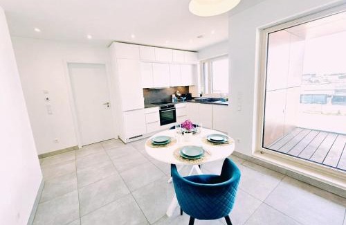 Bonnevoie Apartamento | Urban retreat flat with terrace and parking
