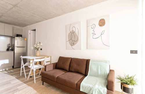 Santiago Apartamento | Refugio Urbano | Mall Plaza Egana | Confort y Estilo