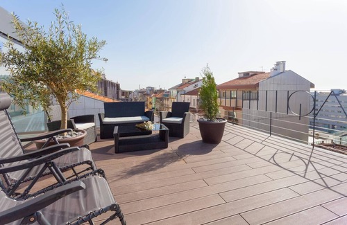 Lapa Apartamento | URBAN VIEWS Terrace - NUEVO Duplex Apartment "LUIS I" Amazing ROOFTOP TERRACE