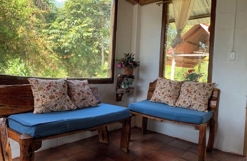 Banos de Agua Santa Cabina | URKU ALLIPACHA Mountain Retreat w/ Organic Garden