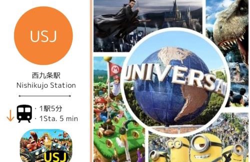 Konohana Apartamento | USJまで1駅5分 -301 Residential Hotel Alex - 西九条駅から徒歩4分の好立地
