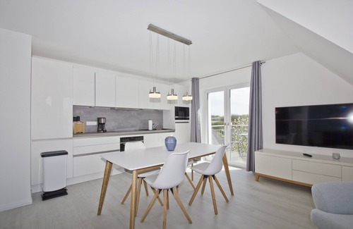 Gross Zicker Apartamento | Vacation apartment with sea view, balcony and garden - Haus Inselblick FeWo MEERluft