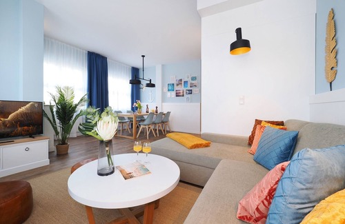 Heringsdorf Apartamento | Vacation apartment with 1 bedroom and balcony facing the lake