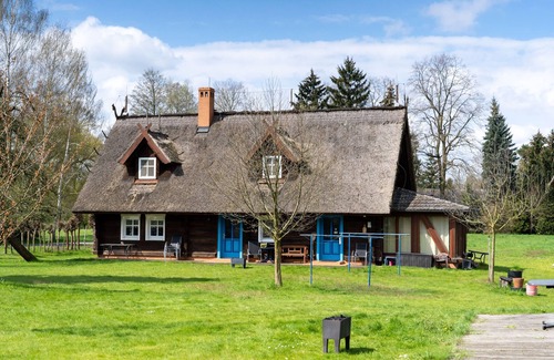 Kolonie Apartamento | Vacation apartment Drossel - Thatched plank house Zum Heuschober
