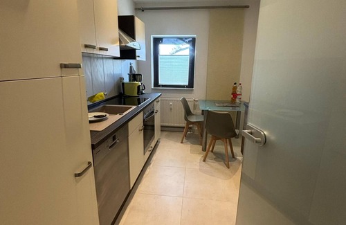 Priester Apartamento | Vacation apartment Alte Volksbank Nauendorf - Stay in a former bank.
