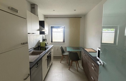Priester Apartamento | Vacation apartment Alte Volksbank Nauendorf - Stay in a former bank.