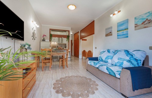 San Marcos Apartamento | Apartamento de vacaciones 'Apartamento Antonia' con vistas al mar, balcón y Wi-Fi