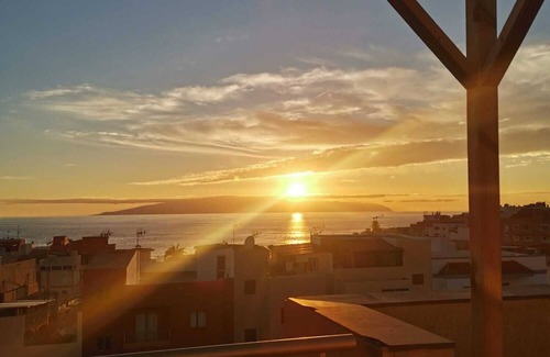Alcala Apartamento | Apartamento de vacaciones 'Ático Alcala Bella Vista' con vistas al mar, balcón y Wi-Fi