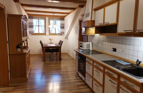 Perlhutte Apartamento | Vacation apartment (90sqm) with a view of the Perlsee lake