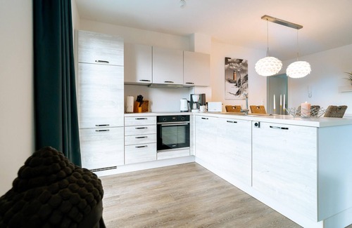 Schillig Apartamento | Vacation apartment for 4 people with sauna and view of the Graft on the North Sea coast