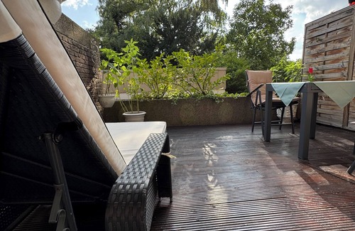 Vahrenwald-List Apartamento | Vacation apartment Hanover: Sun & peace, apartment with terrace in the heart of Hanover