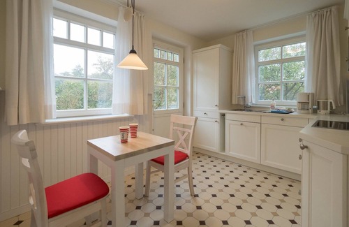 Spiekeroog Apartamento | Vacation apartment Nordhof in Haus Bullerbü