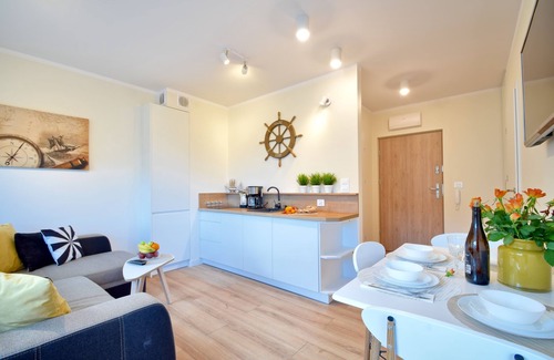 Swinoujscie Apartamento | Apartamento junto al mar, vacaciones en la isla de Usedom, apartamento Ambria Sand Rose