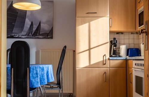Stein Apartamento | Apartamento 3 casa de Neustein con una vista muy bonita del mar Báltico y el fiordo de Kiel