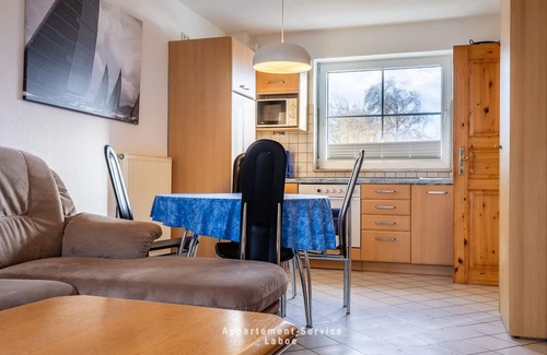 Stein Apartamento | Apartamento 3 casa de Neustein con una vista muy bonita del mar Báltico y el fiordo de Kiel