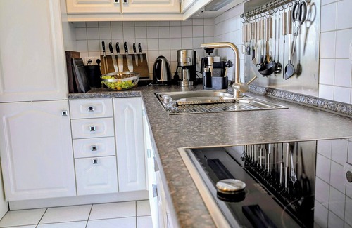 Daisendorf Apartamento | Vacation apartment with a view of Lake Constance under palm trees