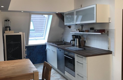 Leutzsch Apartamento | Apartamento con jardín para hasta 7 personas cerca de la arena RB