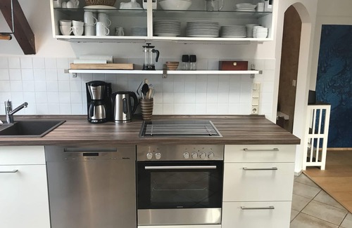 Leutzsch Apartamento | Apartamento con jardín para hasta 7 personas cerca de la arena RB