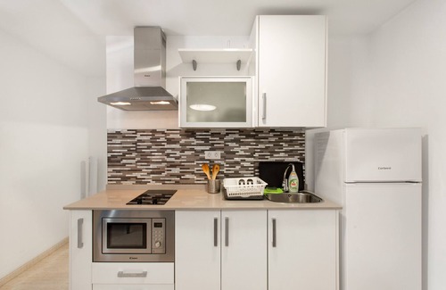 Playa de Arinaga Apartamento | Vacaciones 'Casa Paula - 24' con vistas a la montaña, piscina privada y Wi-Fi