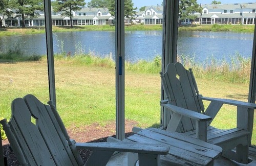 Selbyville Casa | Condominio de vacaciones con una sensación de cabaña
