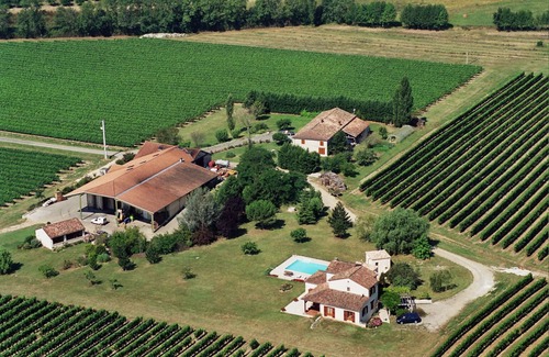 Villeneuve-de-Duras Casa | Casa de vacaciones "La Petite Maison" en la Viña