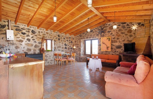 Puerto del Rosario Casa | Casa de vacaciones "Casa los Javieles" con vistas a la montaña, jardín y Wi-Fi