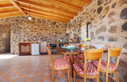Puerto del Rosario Casa | Casa de vacaciones "Casa los Javieles" con vistas a la montaña, jardín y Wi-Fi